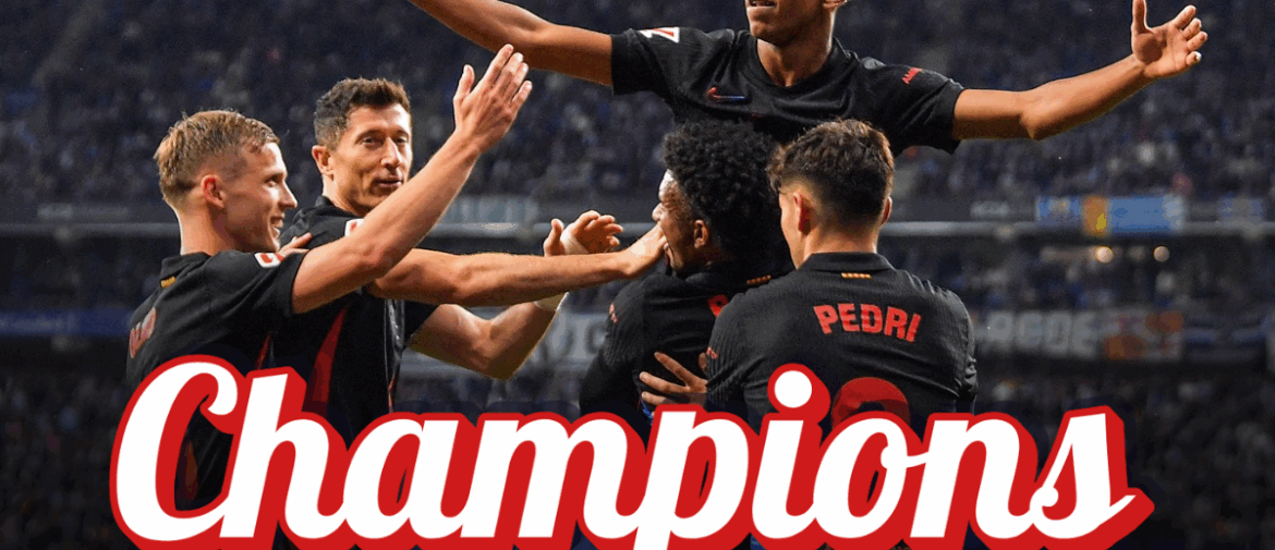 Barcelona Win La Liga Title with Victory over Espanyol
