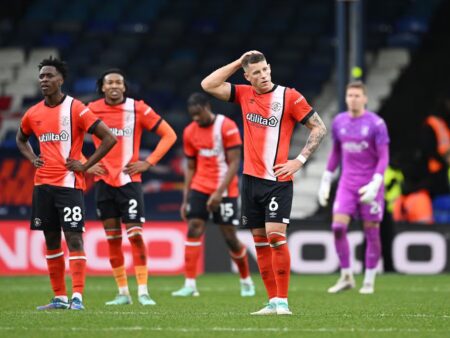 Luton Town FC Double Relegation. From Premier League to League One in Two Seasons