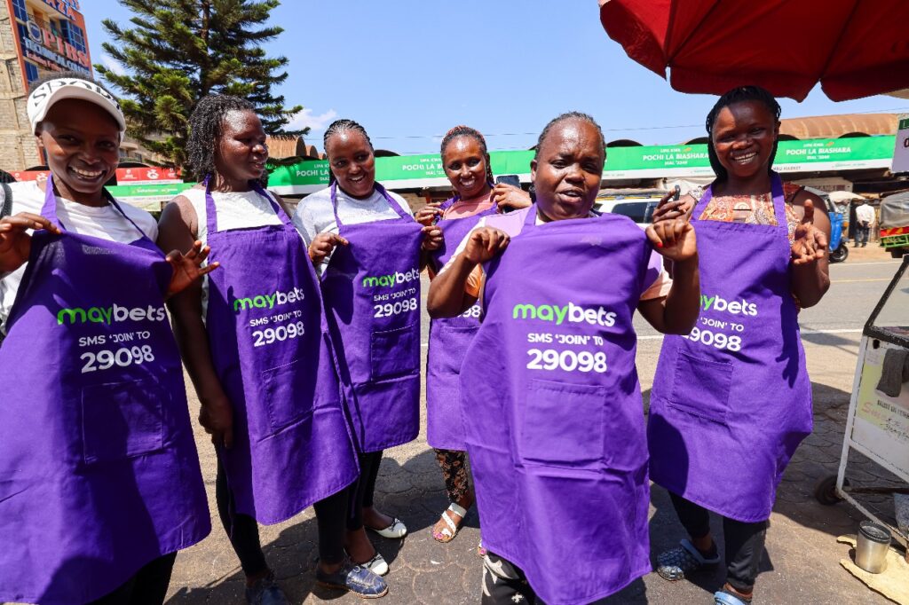 Maybets Supporting Women Traders at Kiambu Market
