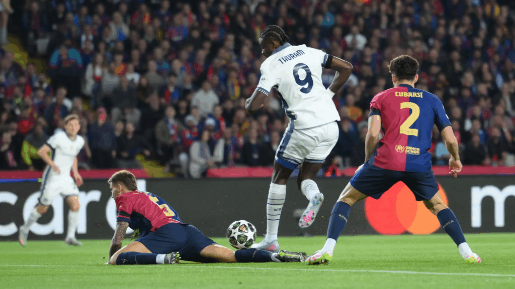 Marcus Thuram goal vs Barcelona