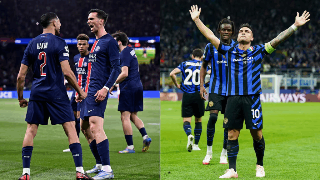PSG and Inter Milan Players