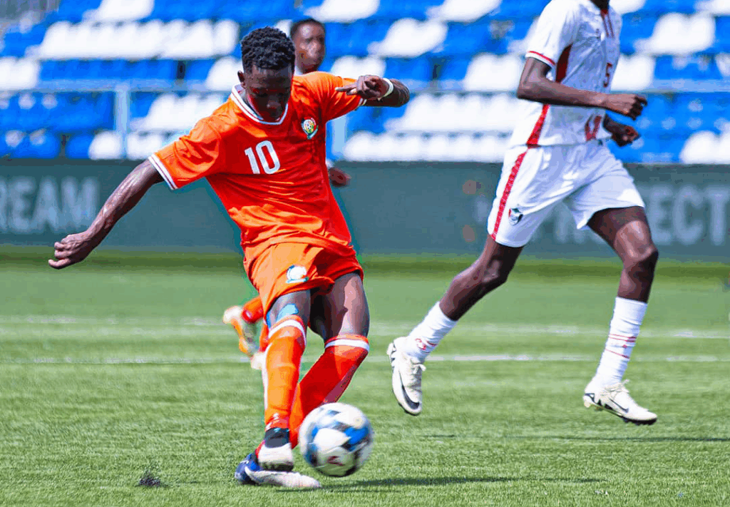 Aldrine Kibet. Rising Kenyan Footballer