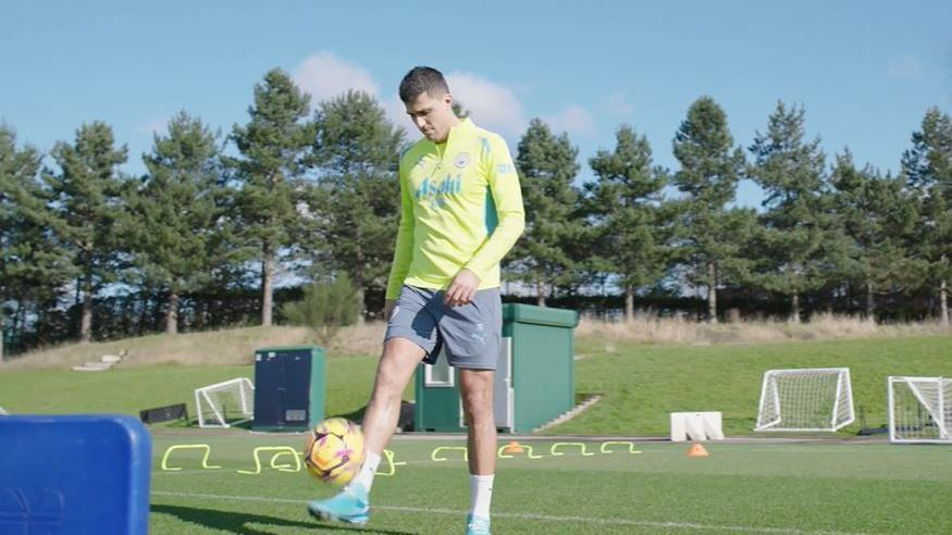 Rodri Back to Training