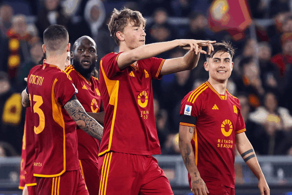 Dean Huijsen While Playing for AS Roma
