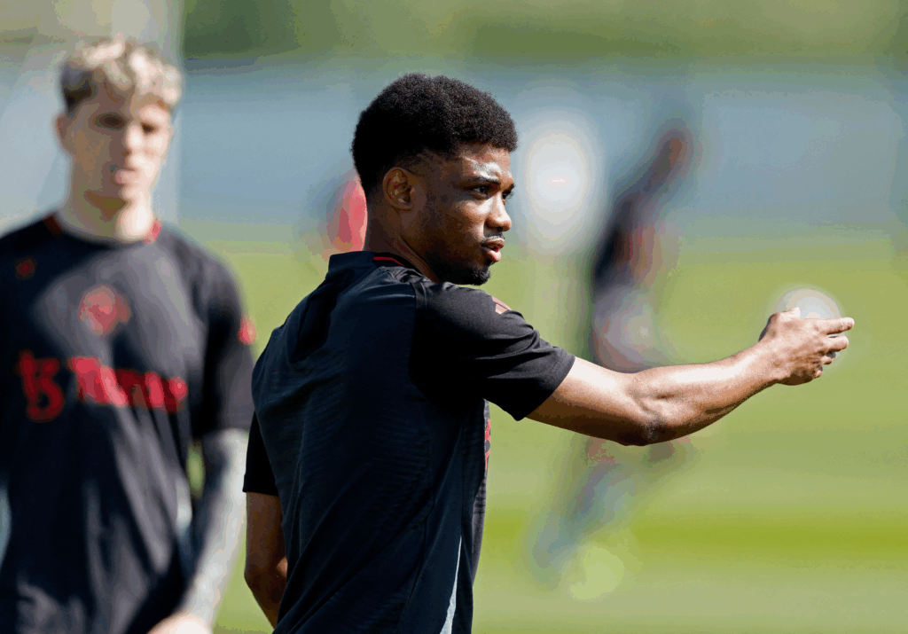 Amad Diallo in Training