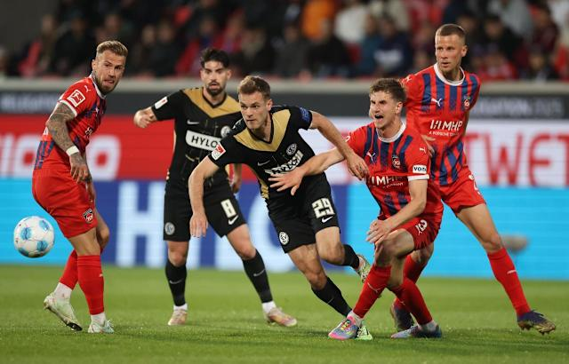 Elversberg vs Heidenheim first leg