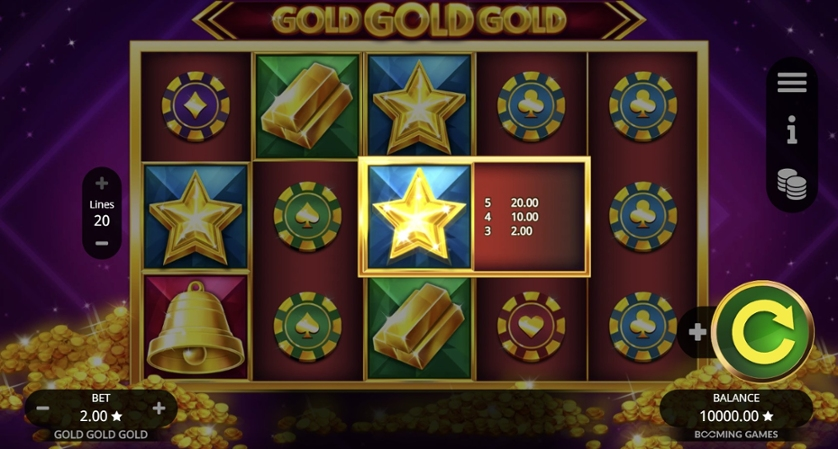 Gold Gold Gold Casino Slot