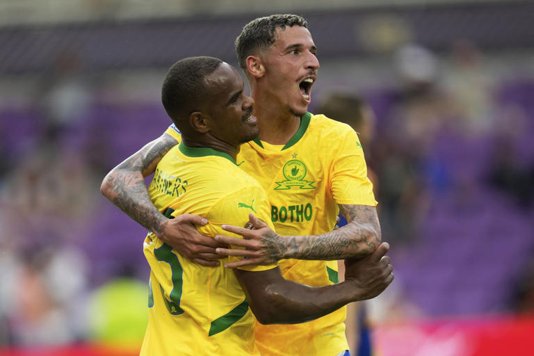 Mamelodi Players Celebrating