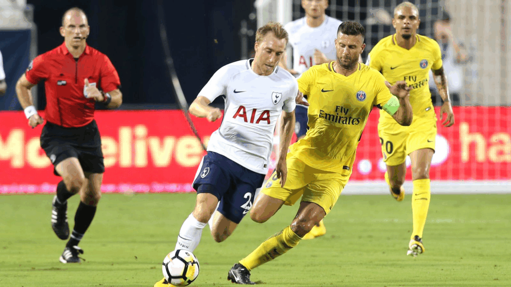 PSG vs Tottenham 2017